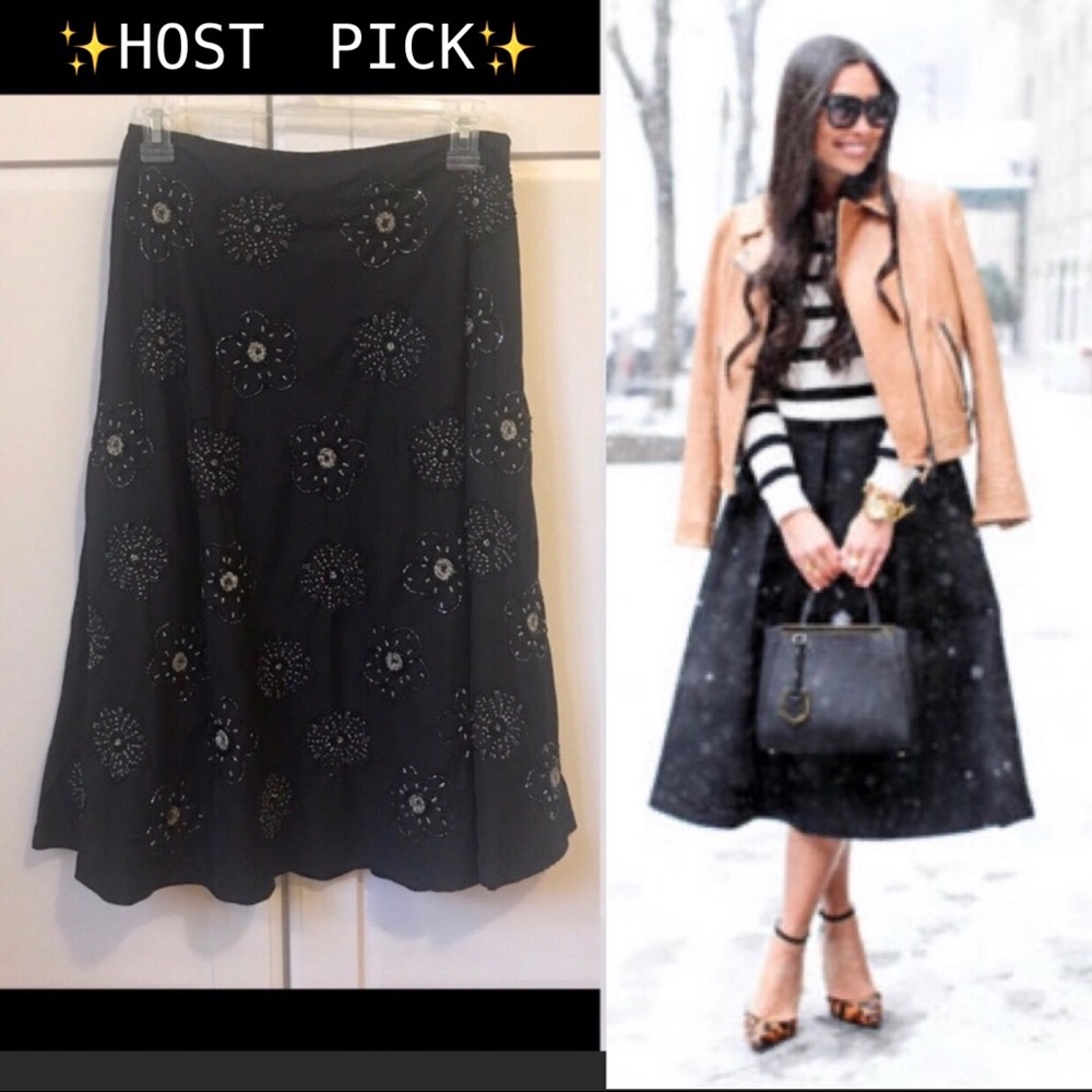 🌟 ✨HP✨NWT Sweet by Miss Me Beaded /Sequin Skirt
